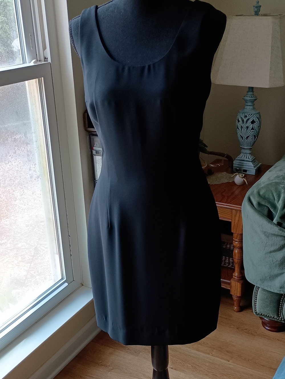 Classic Little Black Sheath Dress